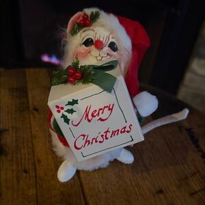 Vintage Christmas Mouse Annalee 1993